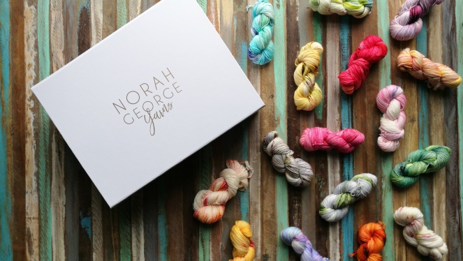 Wooliefeatures' Norah George Yarns Advent Calendar